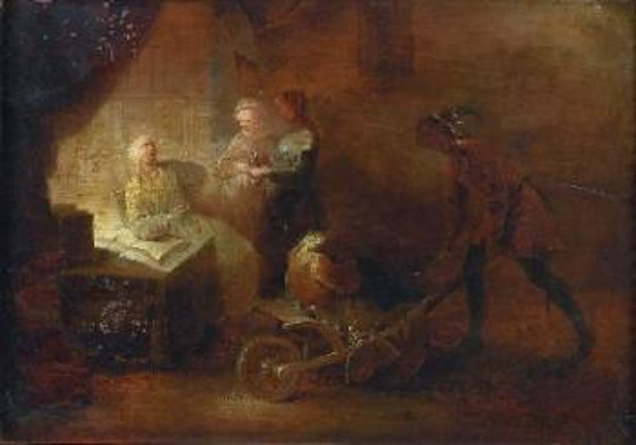Le contrat de mariage by Januarius Johann Rasso Zick