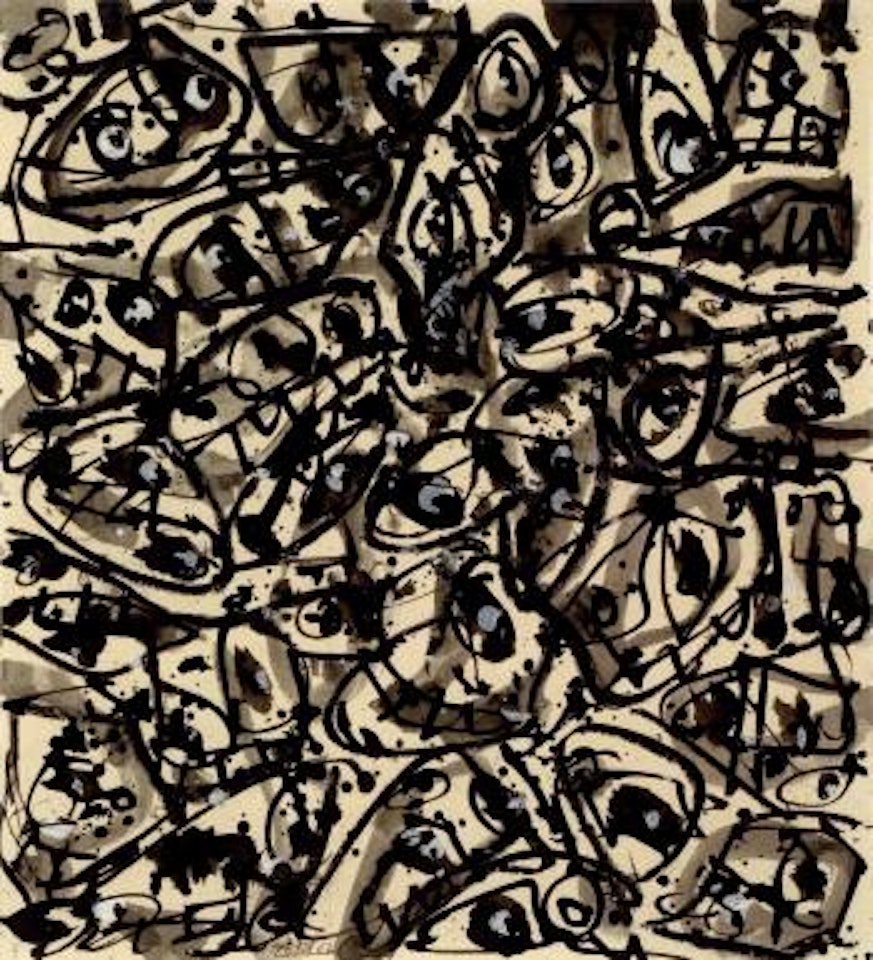 Foule by Antonio Saura