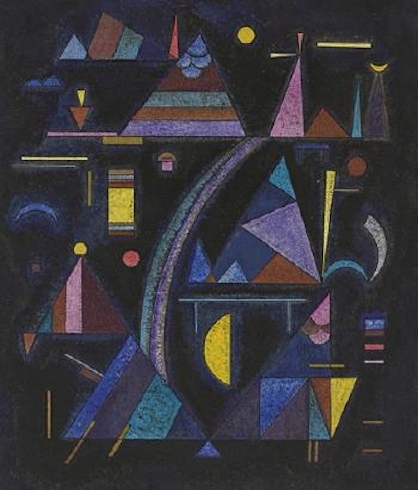 Fliessend by Wassily Kandinsky