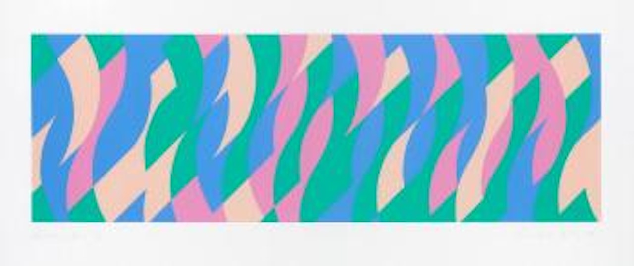 Untitled (Evoe) by Bridget Riley