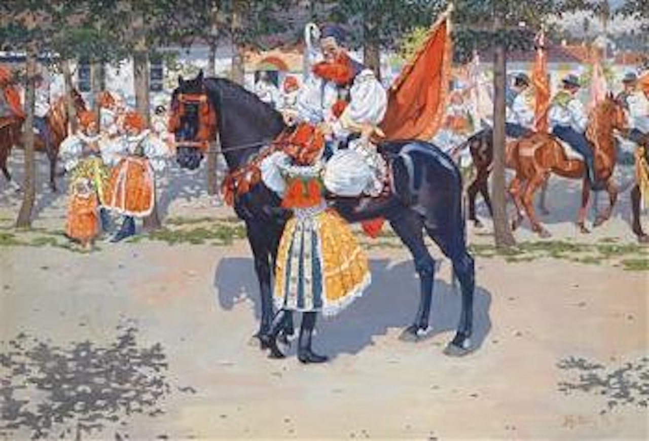 At the festival by Joza Uprka