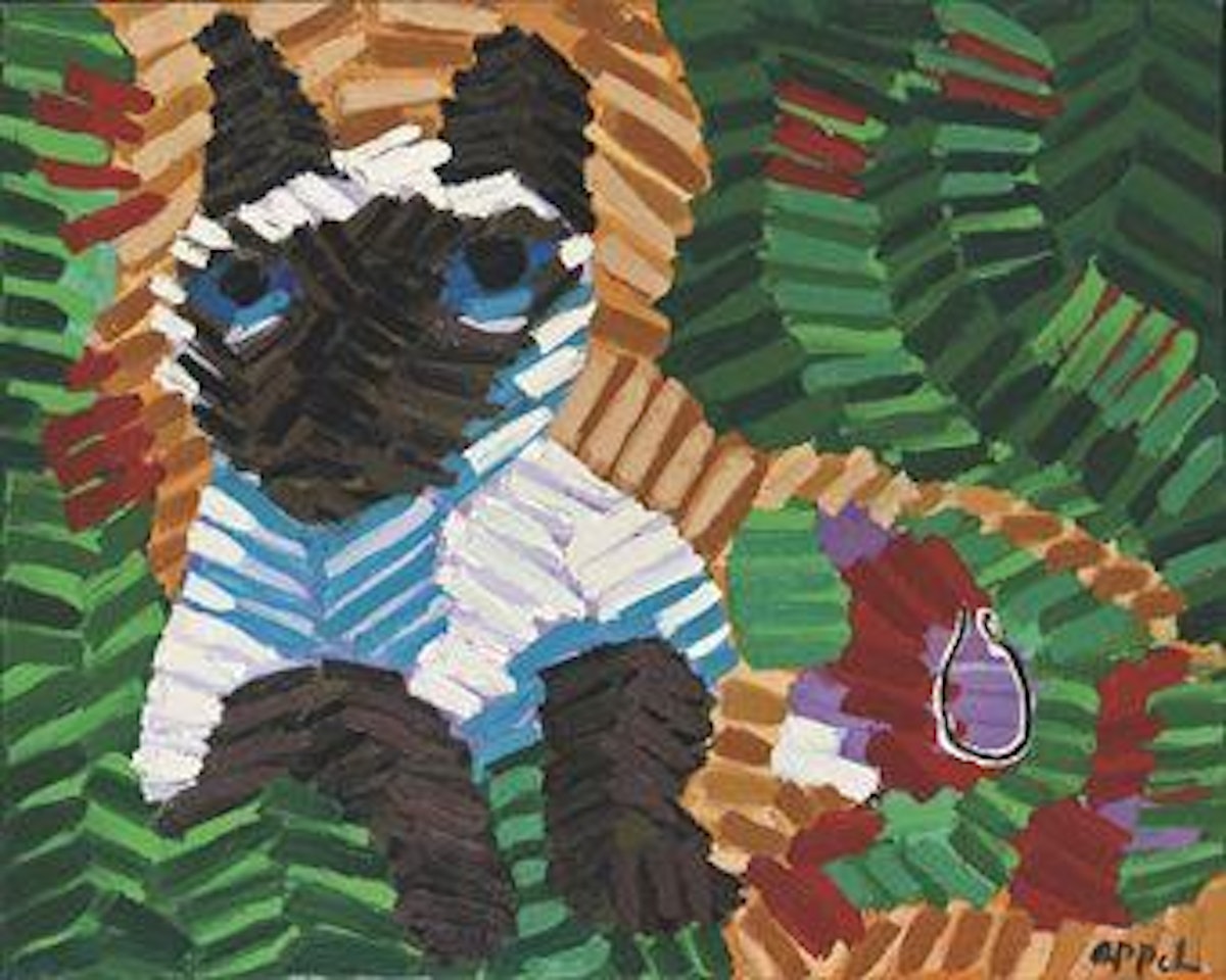The Cat by Karel Appel