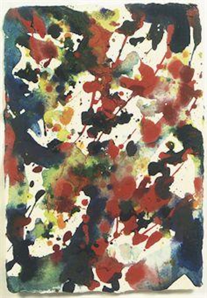 Untitled by Sam Francis