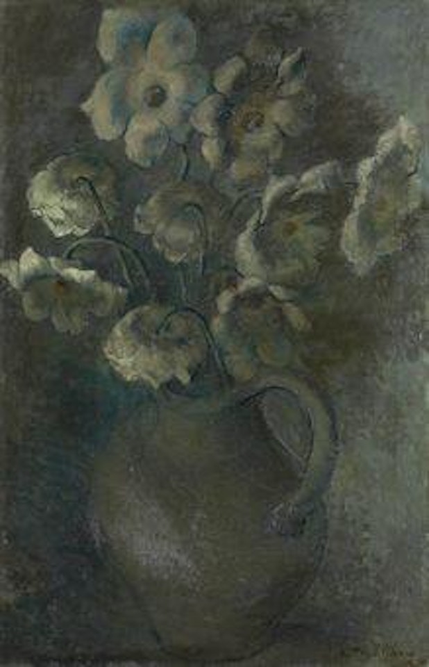 Flowers in a jug by Pavel Tchelitchew