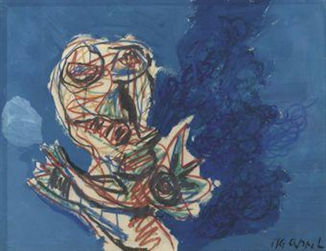 Astronaut no. 1 by Karel Appel