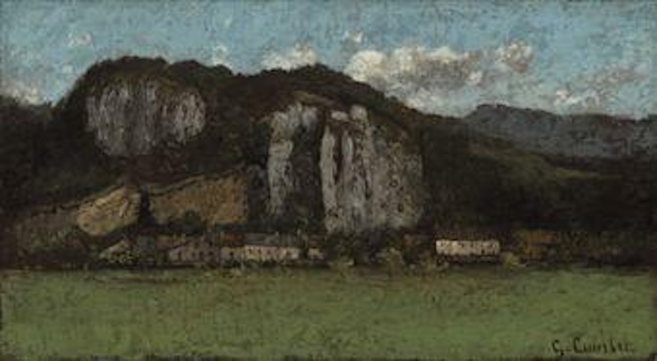 Paysage by Gustave Courbet