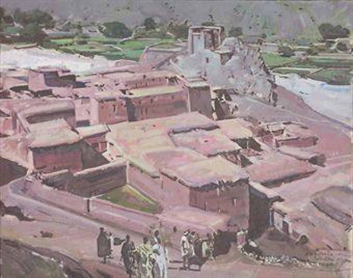 The Kasbah of Tasgah, Morocco by Jacques Majorelle