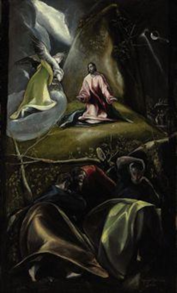 The Agony in the Garden by El Greco