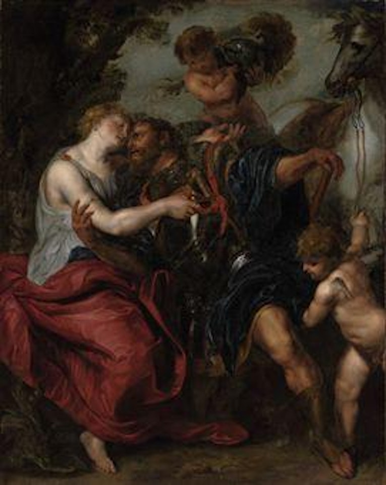 Venus disarming Mars by Anthony van Dyck