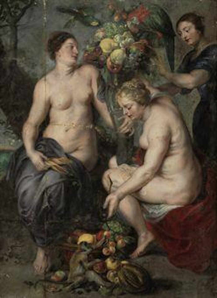 Ceres with attendant nymphs by Peter Paul Rubens