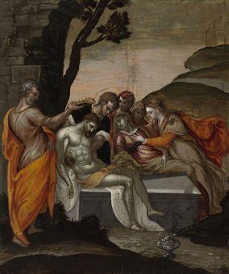 The Lamentation of Christ by Venetian School
