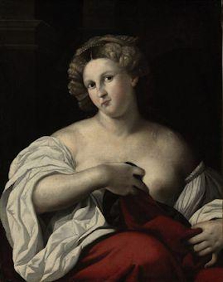 Portrait of a woman by Jacopo Palma il Giovane