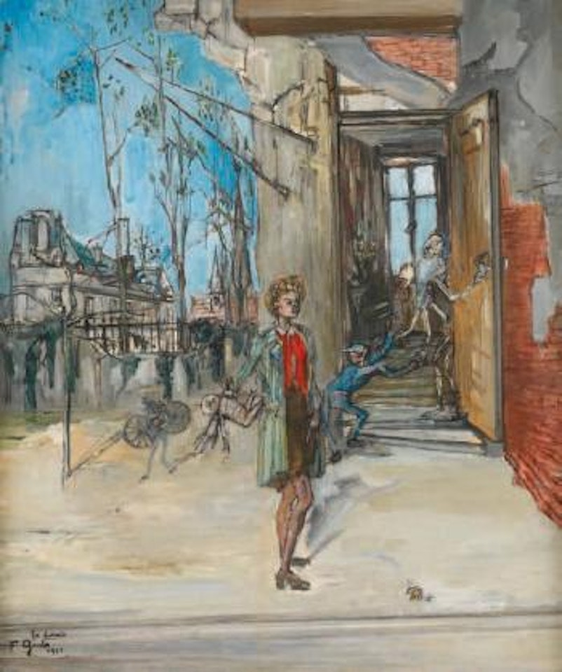 Les distraits ou l'indifférente by Francis Gruber