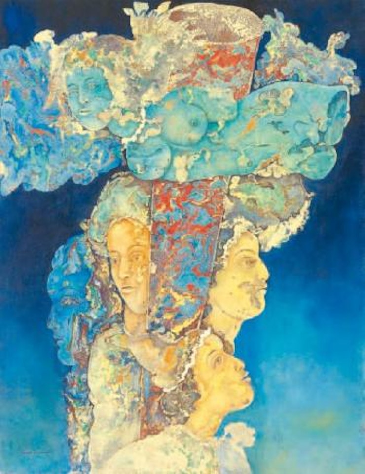 La corne d'abondance (ou l'Enjoleuse) by Sakti Burman