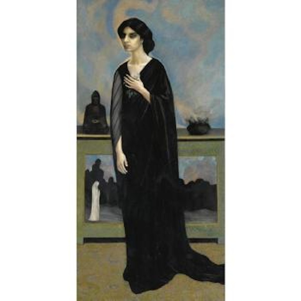 Hindu Woman by Boleslas Biegas