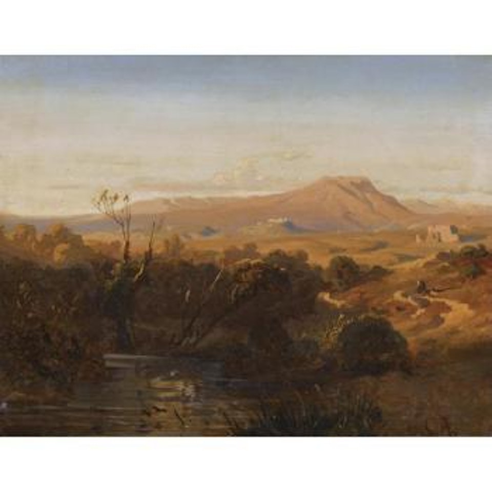 Campagnalandschaft (View Of The Campagna) by Oswald Achenbach