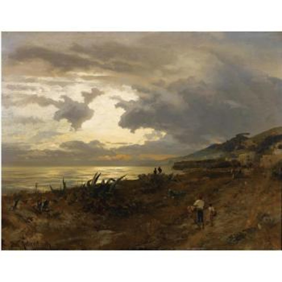 Die Amalfiküste (The Amalfi Coast) by Oswald Achenbach