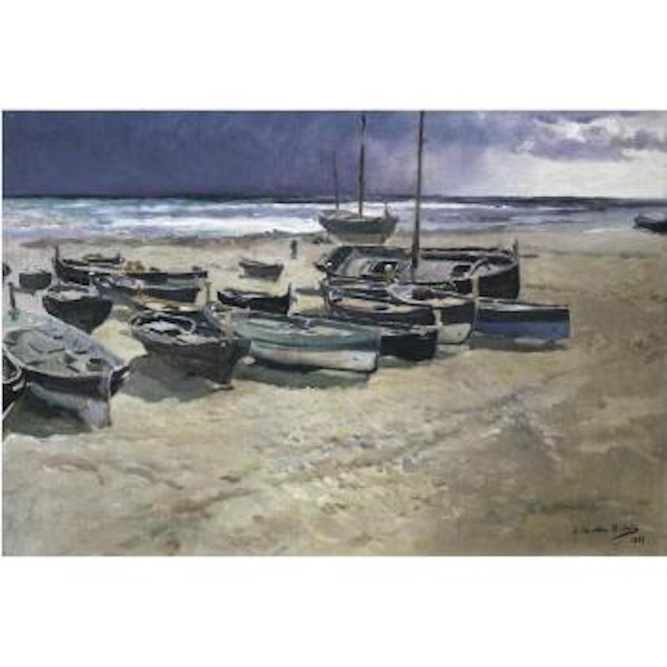 Dia De Tempestad, Valencia (Approaching Storm, Valencia) by Joaquin Sorolla Y Bastida
