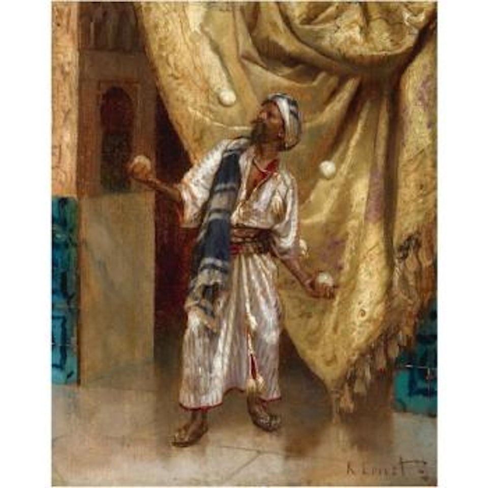 The Juggler by Rudolf Ernst