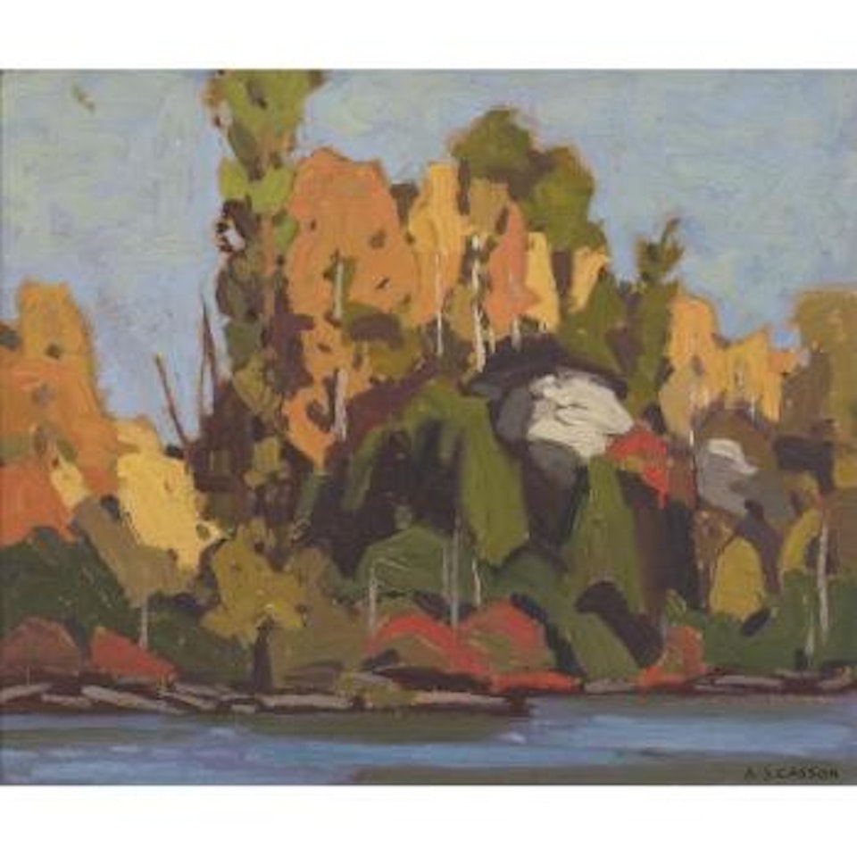 On The River - Rockwood by Alfred Joseph Casson