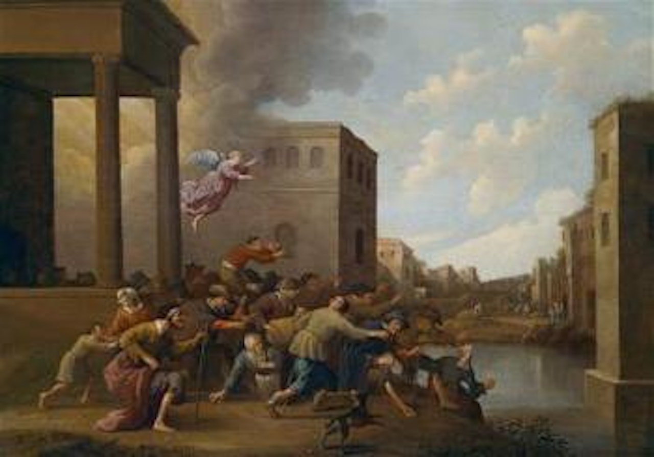 Christ Healing a Sick Man at the Pool of Bethesda by Joost Cornelisz Droochsloot