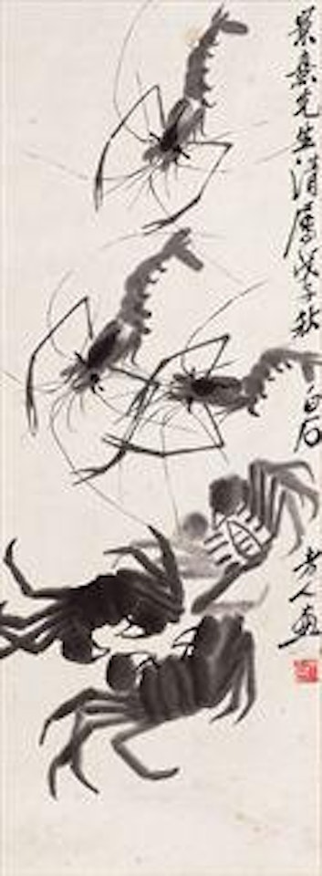 Shrimp and Crabs by Qi Baishi