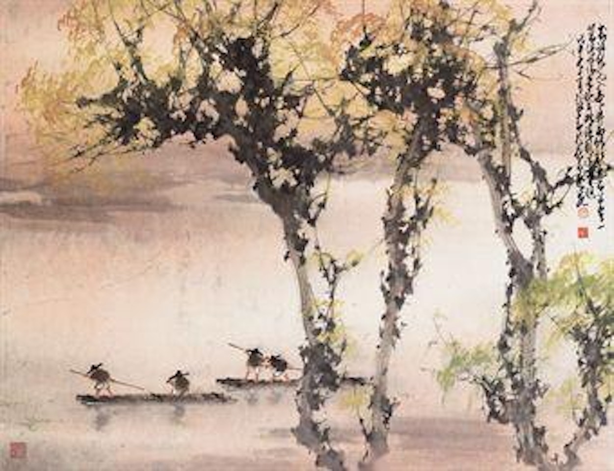 Fisherman's Song by Zhao Shao'ang