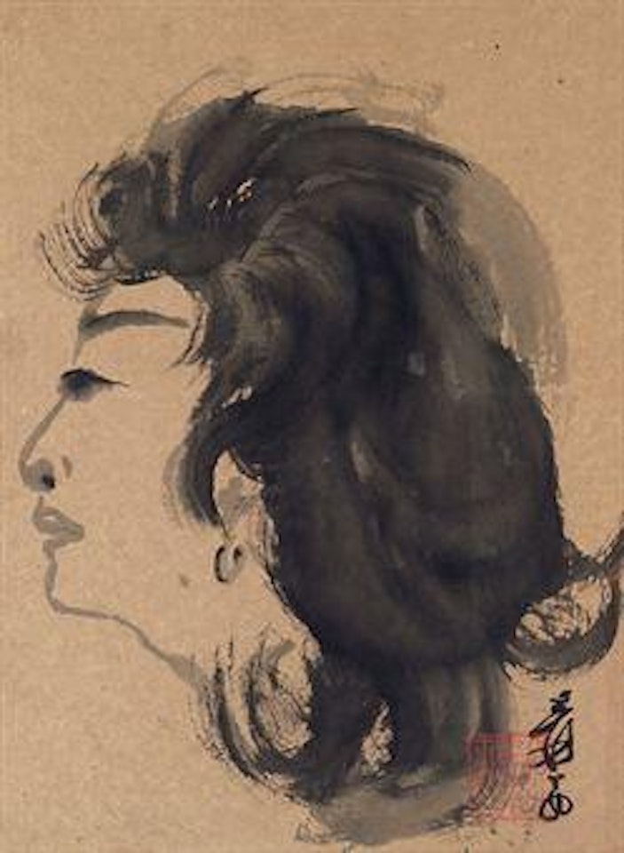 Lady by Zhang Daqian