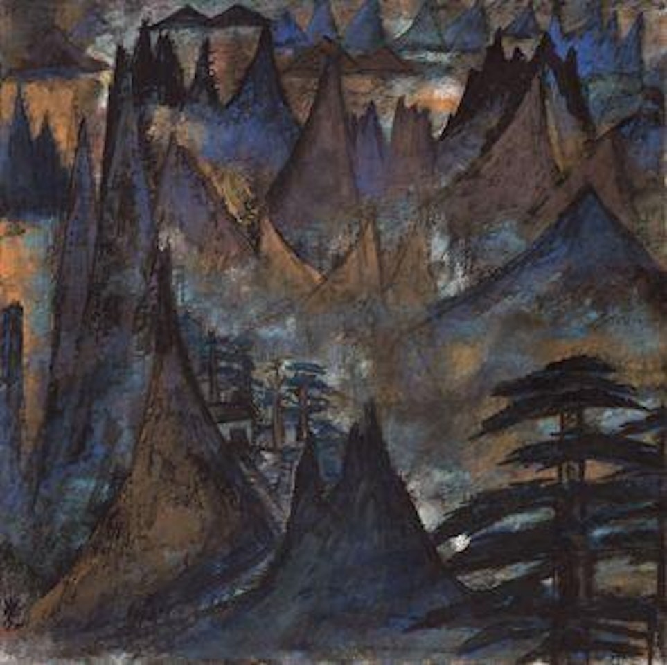Into the Woods by Lin Fengmian