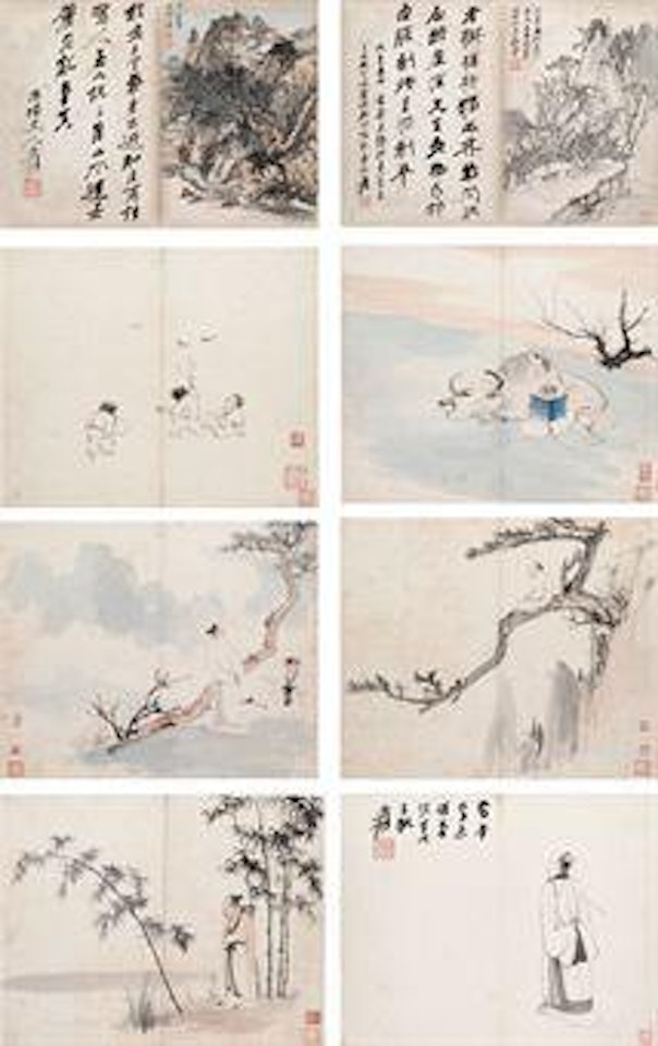 Various Subjects by Zhang Daqian