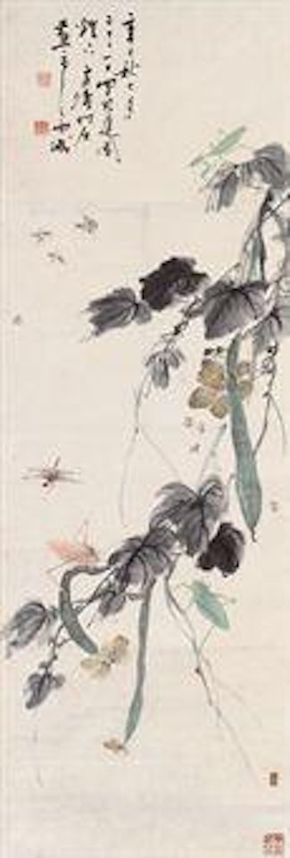 Insects and Fruits by Wang Xuetao