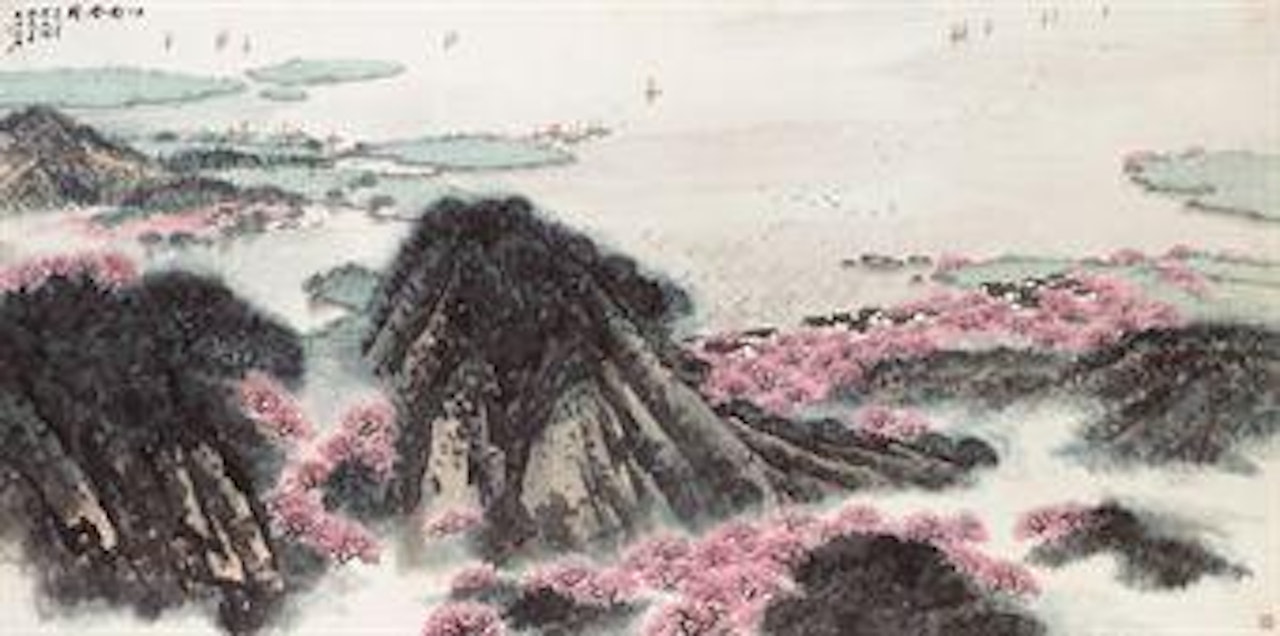 Spring Scenes in Jiangnan by Song Wenzhi