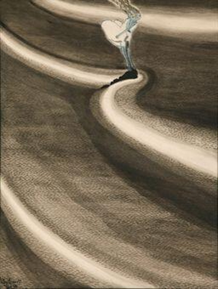 Fillettes devant la vague by Léon Spilliaert