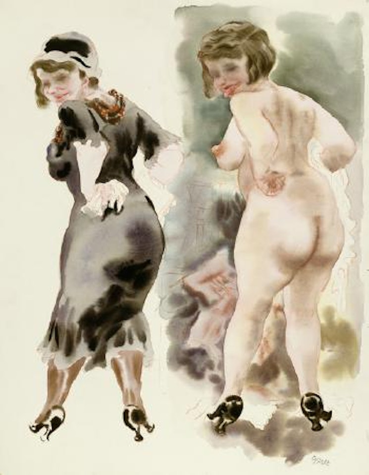Entkleidung by George Grosz