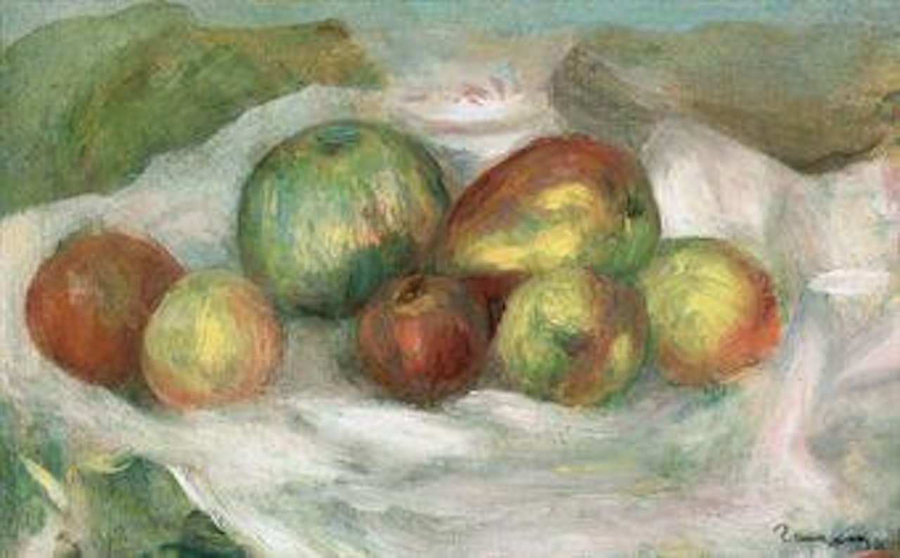 Nature morte aux pommes by Pierre-Auguste Renoir