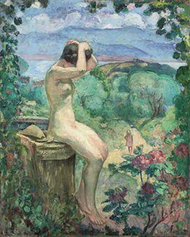Nu à la fontaine by Henri Lebasque