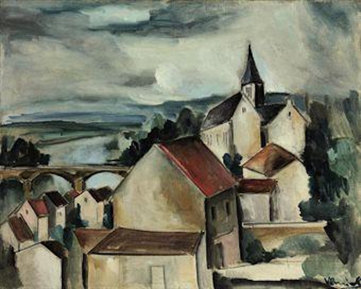 Vallée de la Seine à Meulan by Maurice de Vlaminck