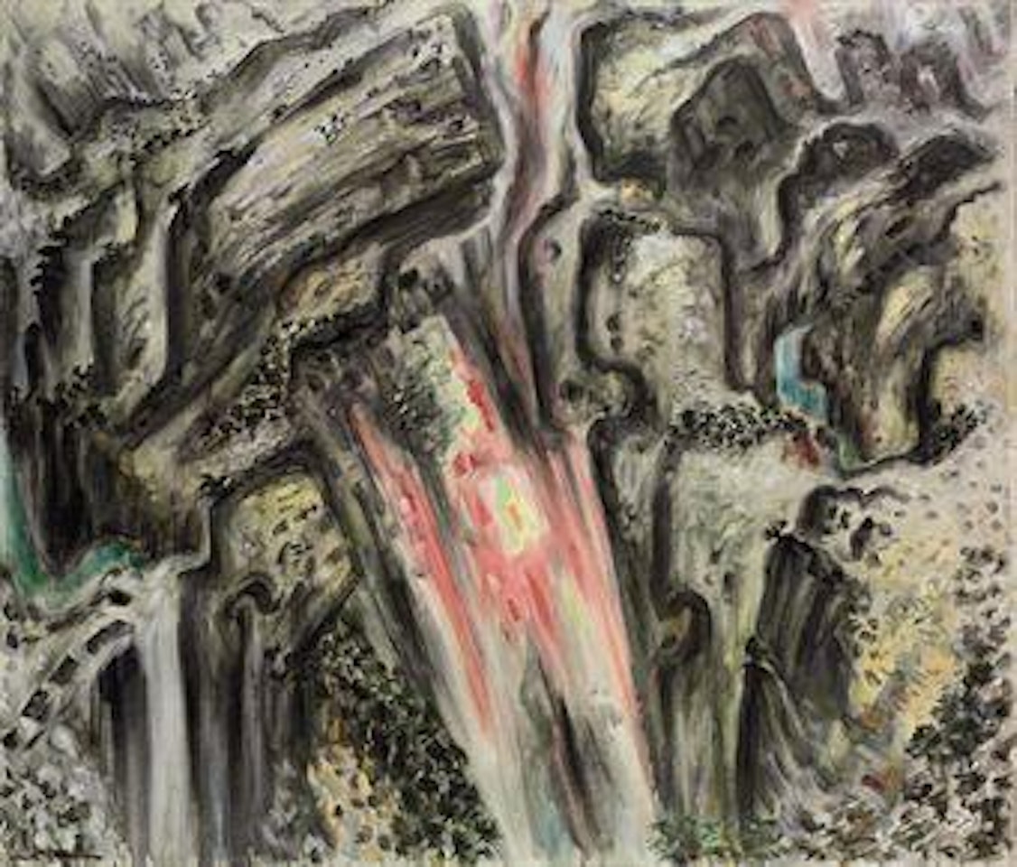 Chute de rochers by André Masson