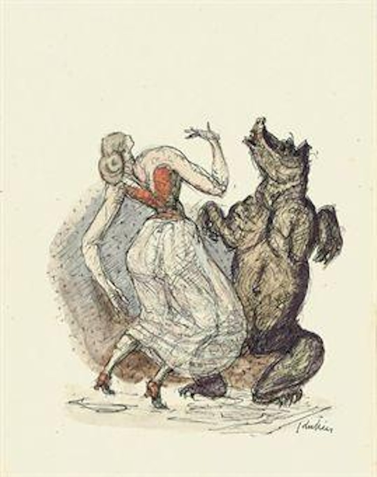Tanzbär by Alfred Kubin