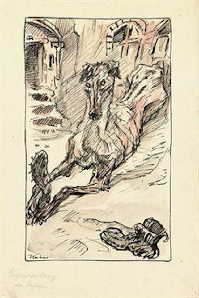 Der Kaftan by Alfred Kubin