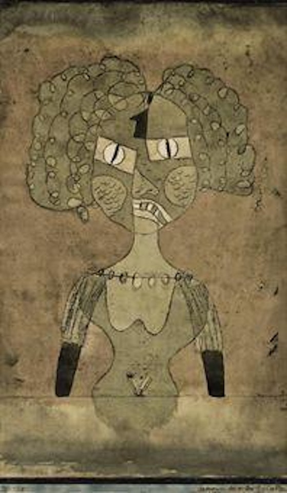 Gespenst der ersten Geliebten by Paul Klee