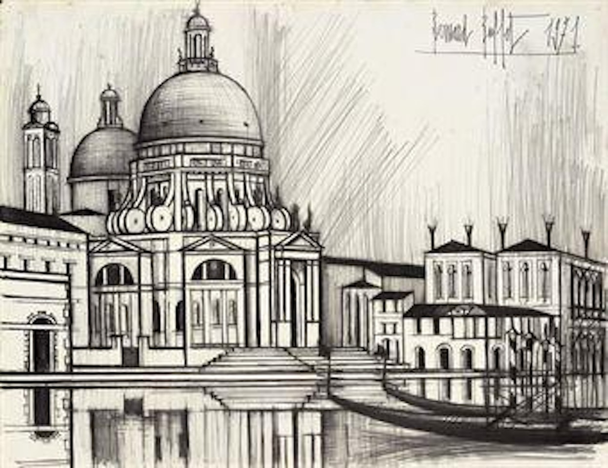 La Salute, Venise by Bernard Buffet