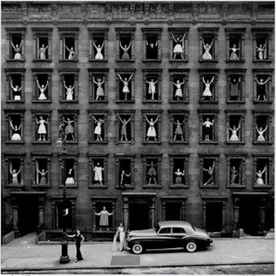 Girls in Windows, New York City by Ormond Gigli