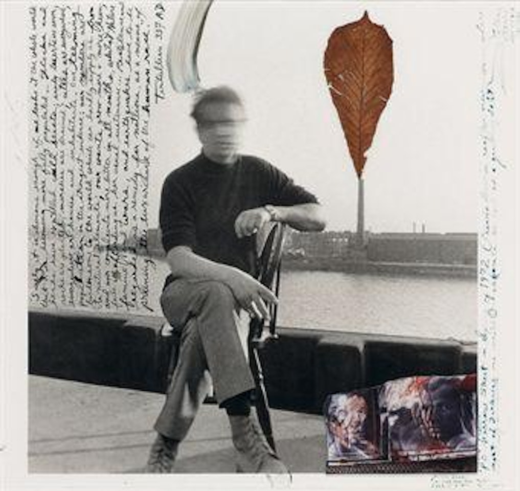 Francis Bacon, Rooftop of his Studio, 80 Marrow Street, London by Peter Beard