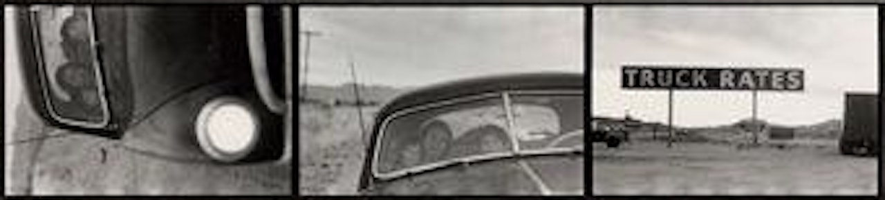 Andrea, Mary and Pablo, Texas, 1955 (triptych) by Robert Frank