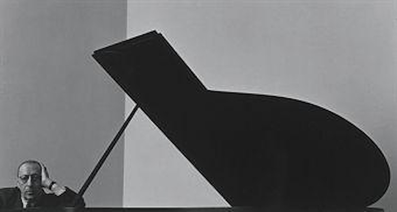 Igor Stravinsky, New York City by Arnold Newman