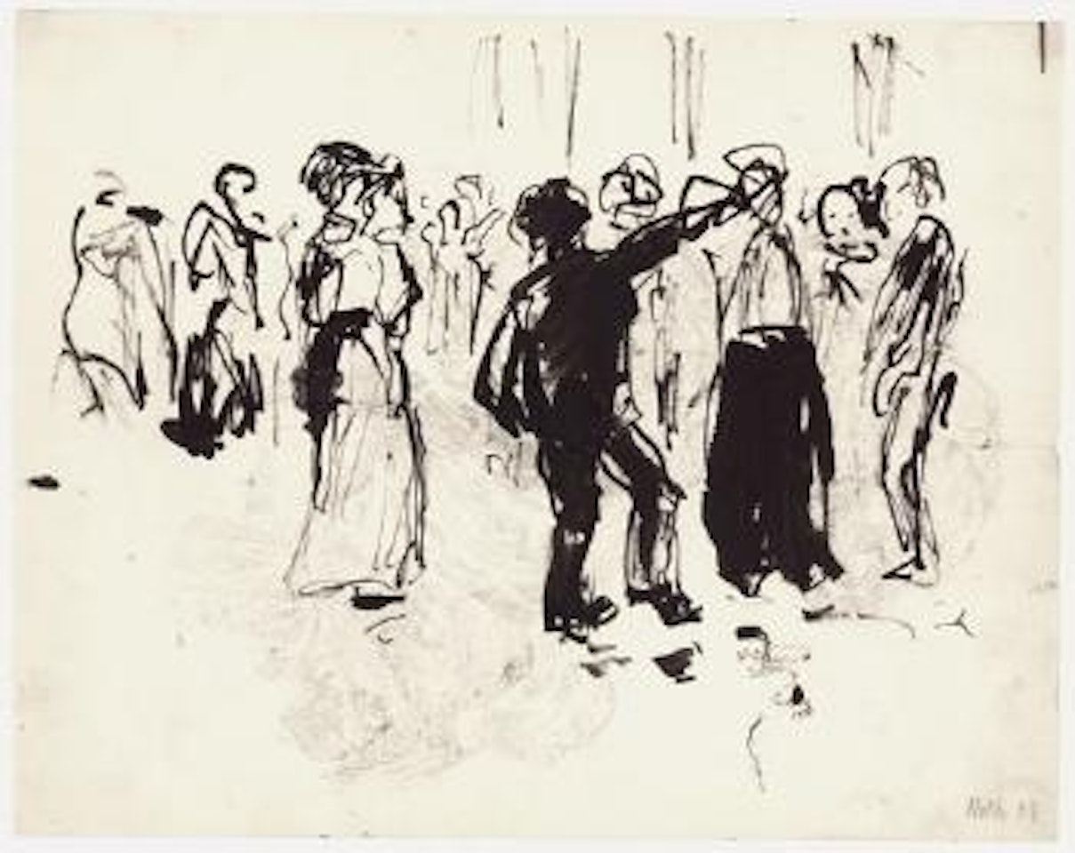 Tanzsaal in Cospeda by Emil Nolde