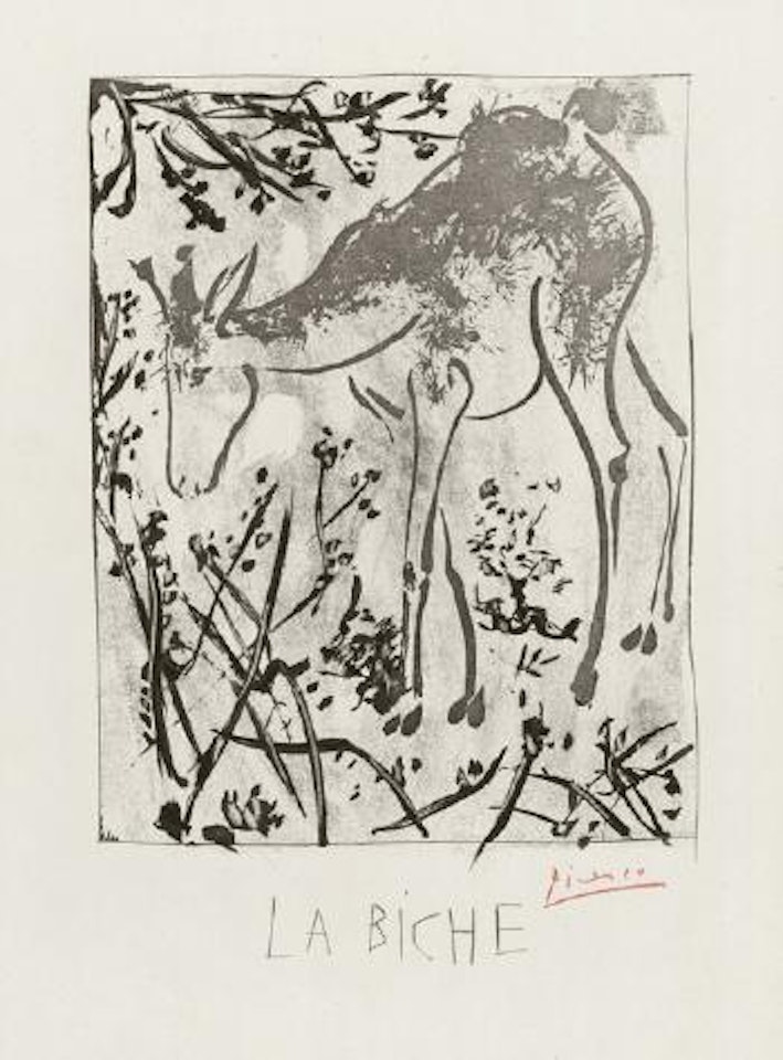 La Biche by Pablo Picasso