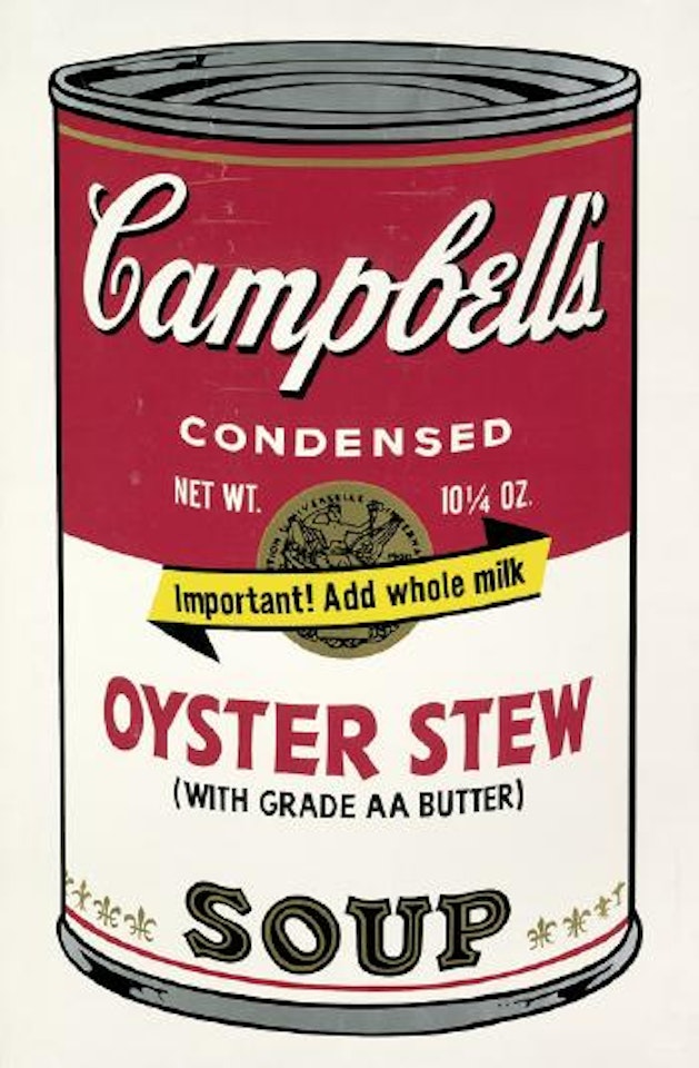 Campbell's Soup II. Oyster Stew by Andy Warhol