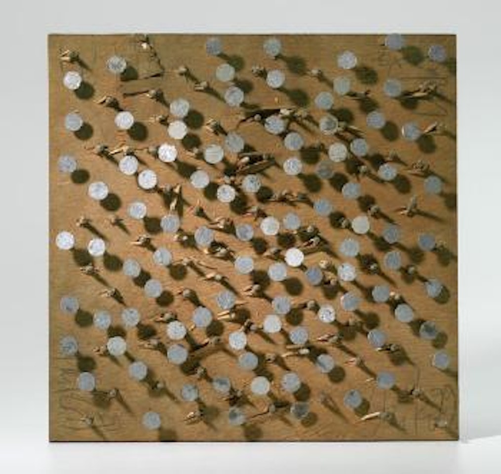 Nagelrelief by Günther Uecker